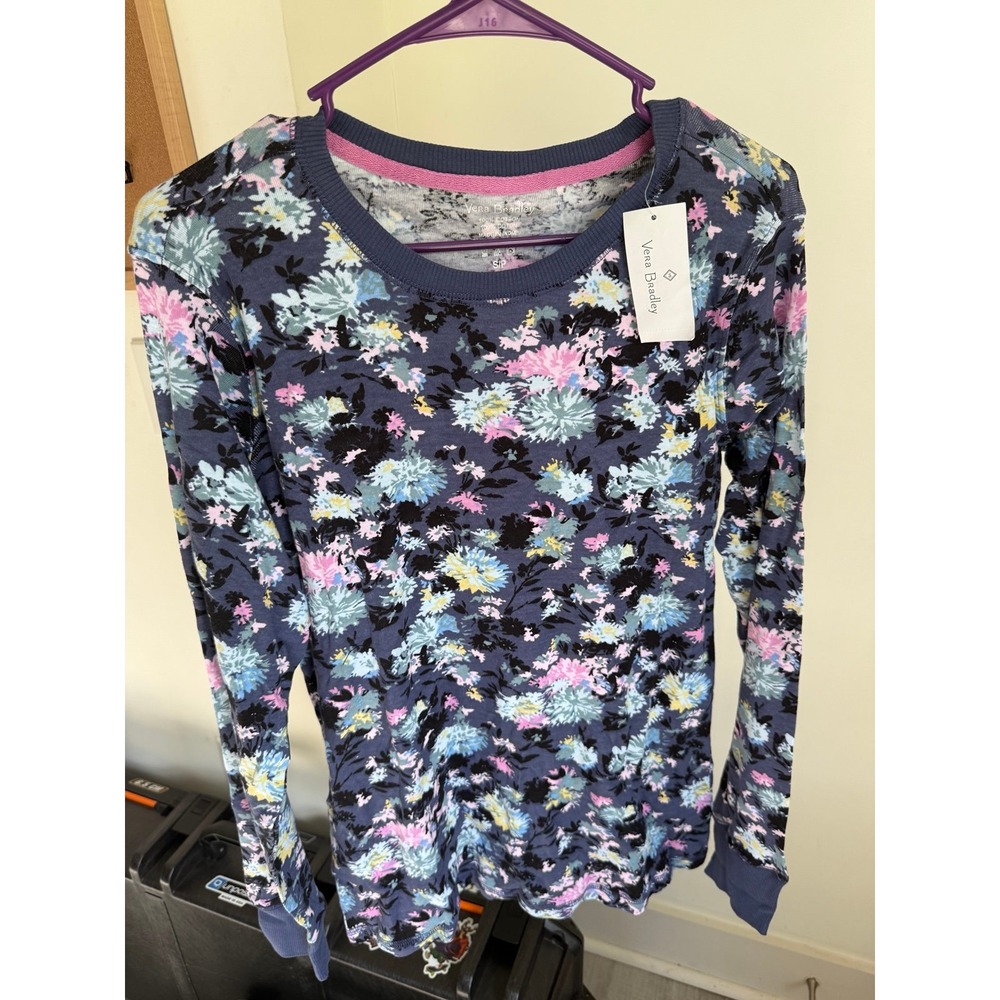 Nwt long Sleeve‎ pajama shirt Vera Bradley top women's small